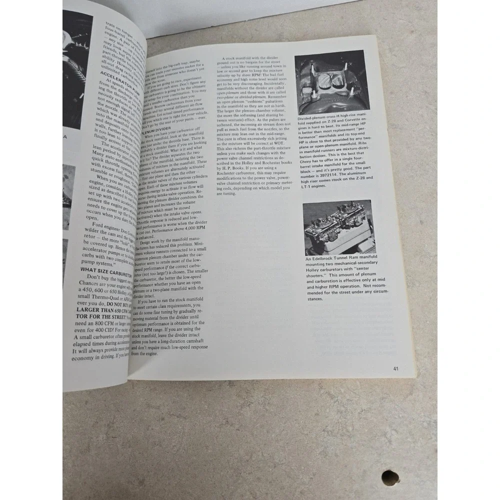 HPBooks Small-block Chevy Manuals How to Hotrod & Rebuild Vizard Fisher Lot